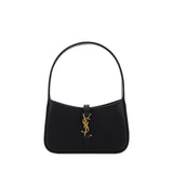 Saint Laurent Black Calf Leather Bos Taurus Shoulder Bag