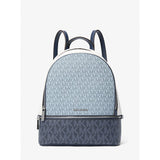 Michael Kors Blue Leather Backpack