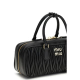 Miu Miu Black Lamb Ovis Aries Aries Shoulder Bag
