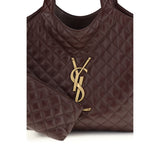 Saint Laurent Bordeaux Lamb Ovis Aries Aries Shoulder Bag