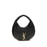 Saint Laurent Black Lamb Ovis Aries Aries Shoulder Bag