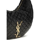 Saint Laurent Black Lamb Ovis Aries Aries Shoulder Bag