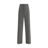 Saint Laurent Gray Wool Dress Pants