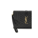 Saint Laurent Black Calf Leather Bos Taurus Accessories