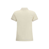 Moncler Beige Cotton Polo Shirt