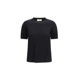 Fendi Black Viscose T-Shirt