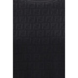 Fendi Black Viscose T-Shirt