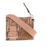 Fendi Multicolor Calf Leather Bos Taurus Shoulder Bag