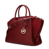 Michael Kors Red Leather Handbag