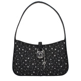 Michael Kors Black Fabric Handbag