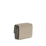 Fendi Gray Lamb Ovis Aries Aries Wallet