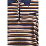 Miu Miu Brown Fleece Wool Polo Shirt