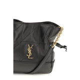 Saint Laurent Black Lamb Ovis Aries Aries Shoulder Bag