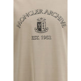 Moncler Beige Cotton T-Shirt
