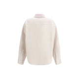 Balenciaga Beige Cashmere Shirt