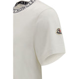 Moncler White Cotton T-Shirt