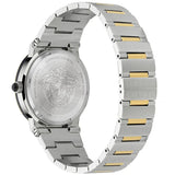 Versace Gray Stainless Steel Dress Watch