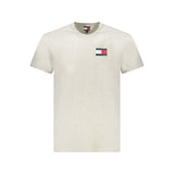 Tommy Hilfiger Grigio Cotton Men T-Shirt