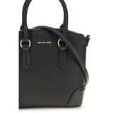Michael Kors Black Calf Leather Bos Taurus Handbag