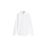 Tommy Hilfiger Jeans White Cotton Dress Shirt