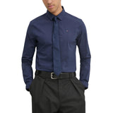 Tommy Hilfiger Jeans Blue Cotton Dress Shirt