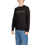 Tommy Hilfiger Jeans Black Cotton Sweatshirt