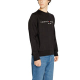 Tommy Hilfiger Jeans Black Cotton Sweatshirt