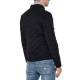 Guess Black Elastane Coat