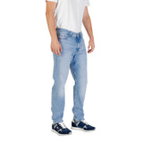 Tommy Hilfiger Jeans Light Blue Recycled Cotton Slim Fit Jeans