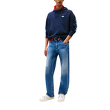 Tommy Hilfiger Jeans Blue Recycled Cotton Hoodie