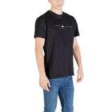 Tommy Hilfiger Jeans Black Recycled Cotton T-Shirt