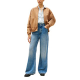 Tommy Hilfiger Blue Lyocell Bootcut Jeans