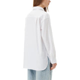 Calvin Klein Jeans White Cotton Blouse