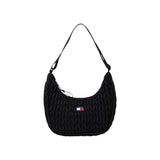 Tommy Hilfiger Black Recycled Polyester Handbag
