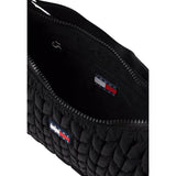 Tommy Hilfiger Black Recycled Polyester Handbag