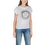 Guess White Cotton T-Shirt