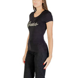 Guess Black Cotton T-Shirt