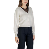 Guess Cream Viscose Cardigan