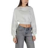 Tommy Hilfiger Jeans Cream Recycled Cotton Sweatshirt
