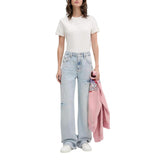 Tommy Hilfiger Jeans Light Blue Recycled Cotton Mom Jeans