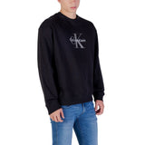 Calvin Klein Jeans Black Cotton Sweatshirt
