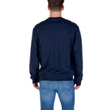 Calvin Klein Jeans Blue Cotton Sweatshirt