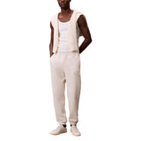 Calvin Klein Jeans Beige Cotton Joggers (Workout Pants)