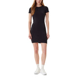 Calvin Klein Jeans Black Cotton Midi Dress