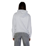 Calvin Klein Jeans White Cotton Hoodie