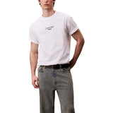 Calvin Klein Jeans White Cotton T-Shirt