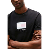 Tommy Hilfiger Black Recycled Cotton T-Shirt