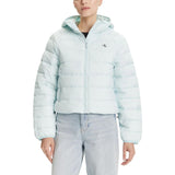 Calvin Klein Jeans Turquoise Polyamide Shell Jacket