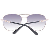 Guess Rose Gold Metal Sunglasses