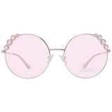 Guess Rose Gold Metal Sunglasses